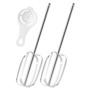 XIEULQP Hand Mixer Attachments with Egg Separator - Compatible Beaters for Hamilton Beach 62682RZ, 62692, 62695V, 64699 Mixers - Replacement Parts for Hamilton Beach Hand Mixers